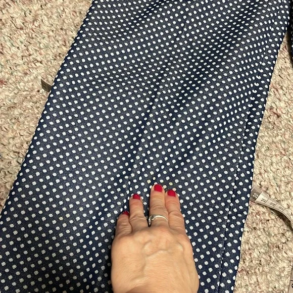 Vintage Navy and White Checkered Pantsuit - Picture 9 of 10